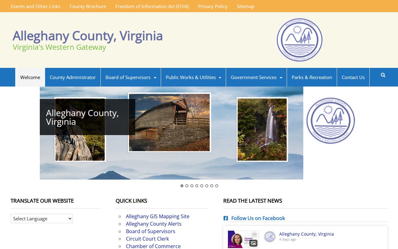 Alleghany County criminal records government and courthouse source